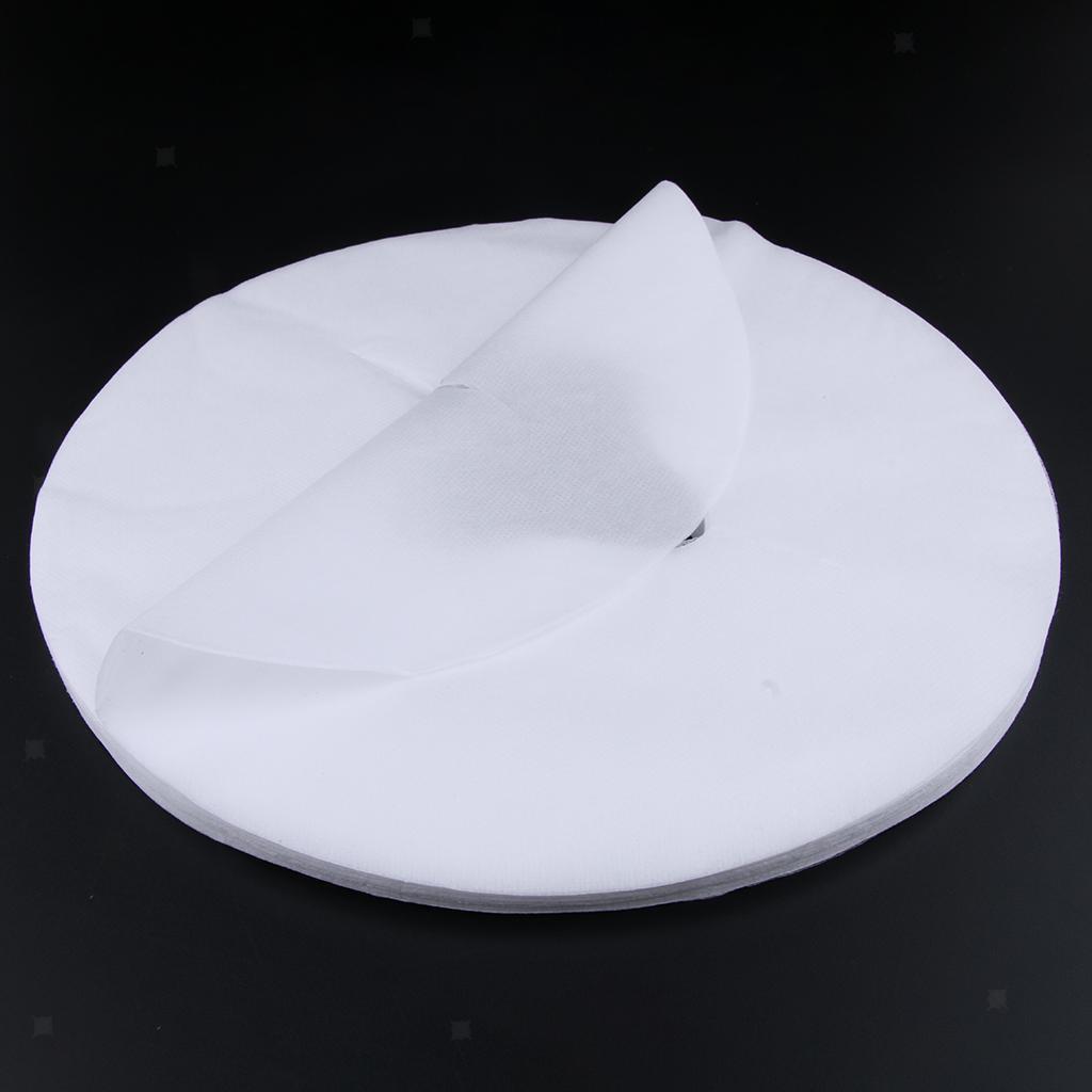 100 Pcs Silicone Massage Table Cradle Face Pillow HeadRest Disposable Covers