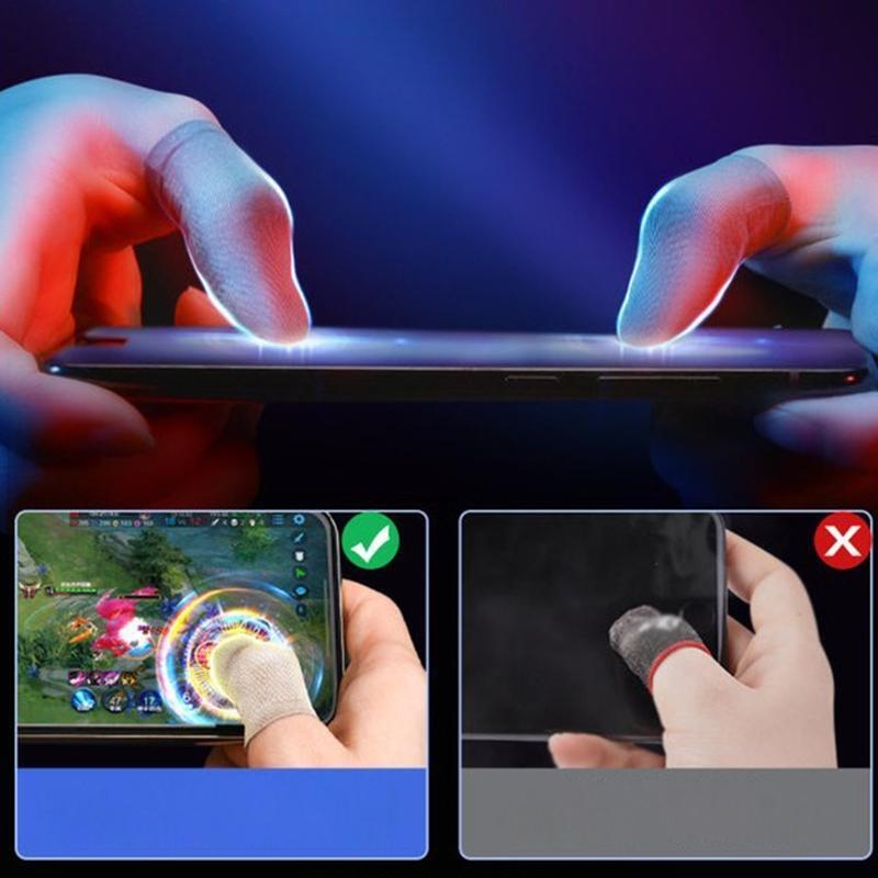 Ultra-Thin Mobile Finger Sleeve Anti-Sweat Breathable for High-Ranking Players
