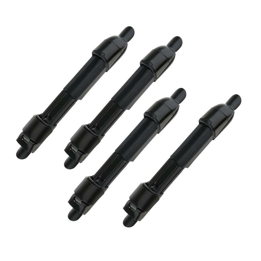 4 Pieces Fishing  Seat Deck Stainless  Rubber  The Back