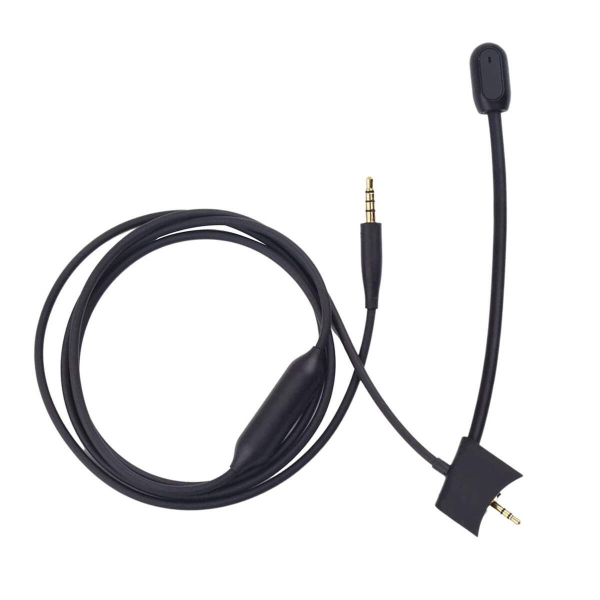 Microphone Cable with Mute Switch for  QC45 Headphones Accessories