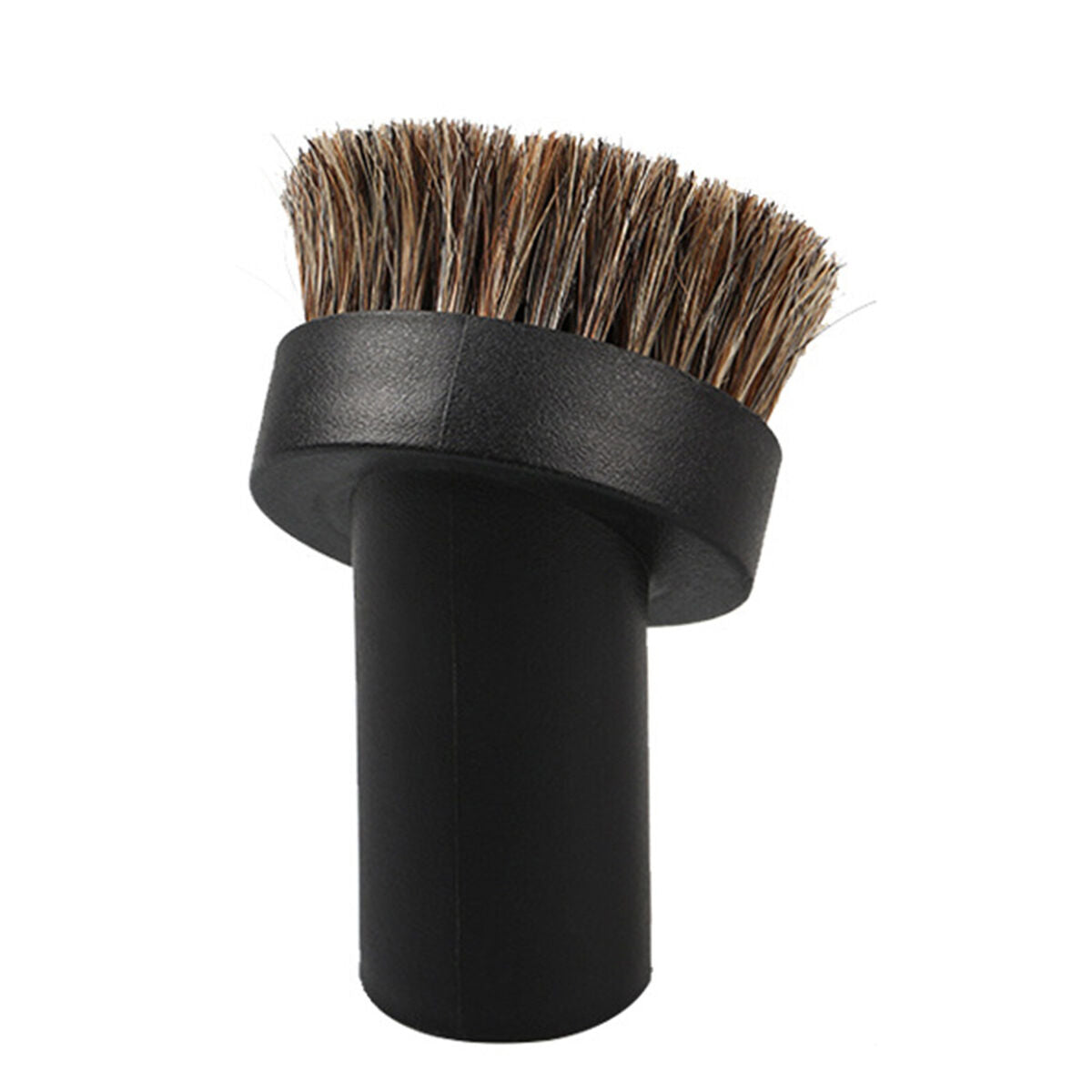 Horse Hair Vacuum Attachment 25mm Round Dust Brush Hose Adapter Replacement