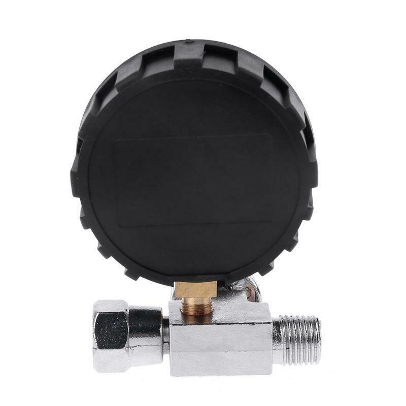 Digital 1/4" 200PSI Air Pressure Regulator Gauge Control Valve for Spray Gun