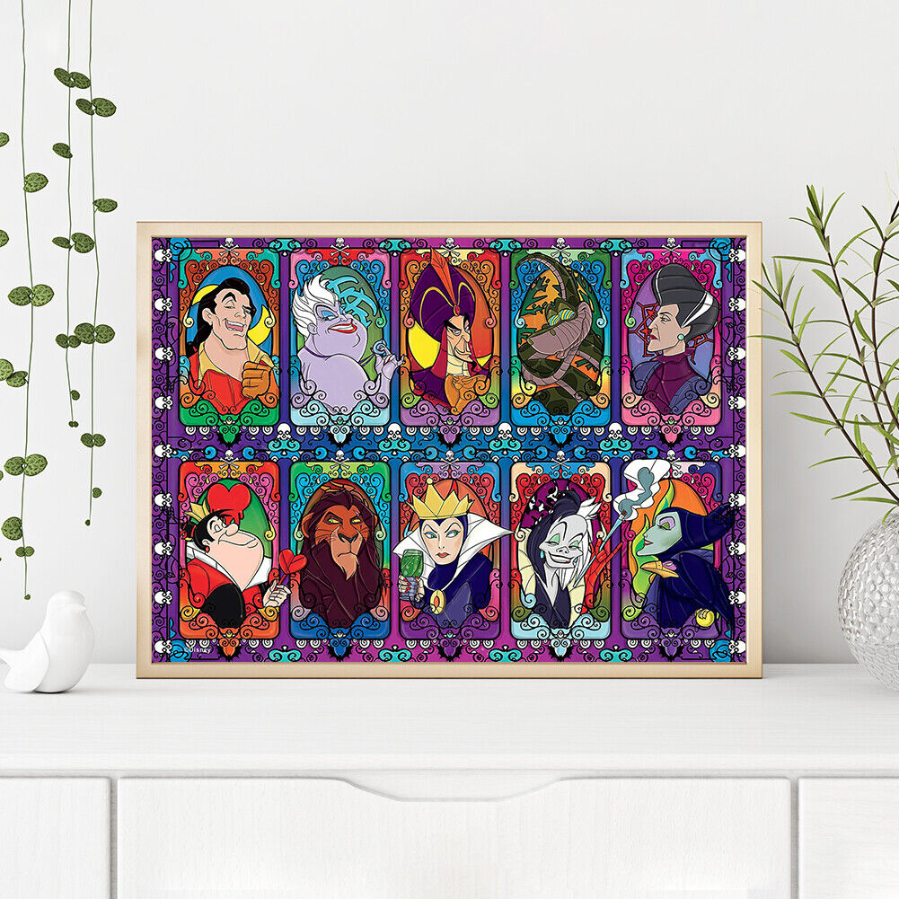 Cartoon Character Full Drill Diamond Painting 5D Mosaic Picture Home Decor