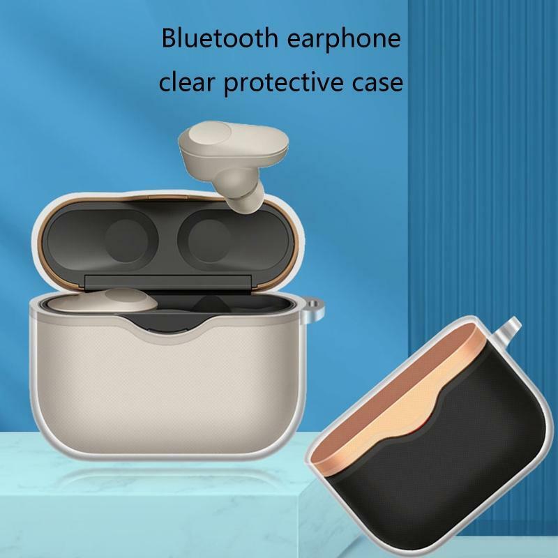 for Sony WF 1000XM3 Shockproof Cover Durable Sleeve Anti-scratch Nonslip Housing
