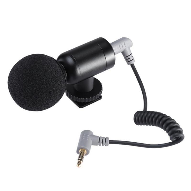 Universal Video Microphone Mini Super for Smartphone Camcorders Podcast Recordin