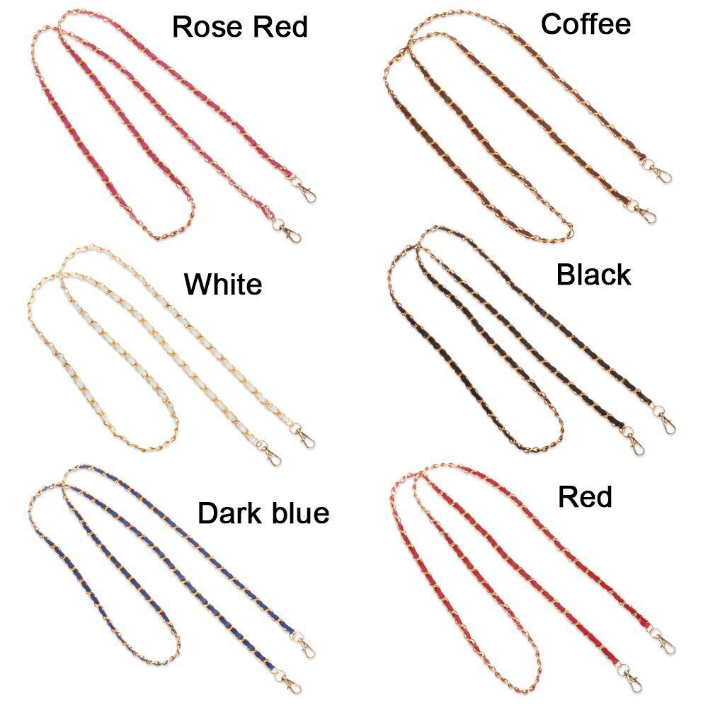 Leather Backpack strap Handbag Chain Decorative Chain Shoulder Bag aiguillette