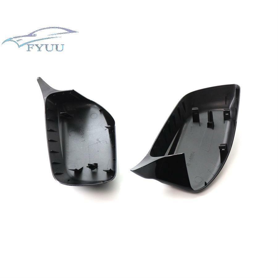 For BMW 5 Series E60 E61 E63 2004-2007 Rear View Mirror Cover Glossy Black