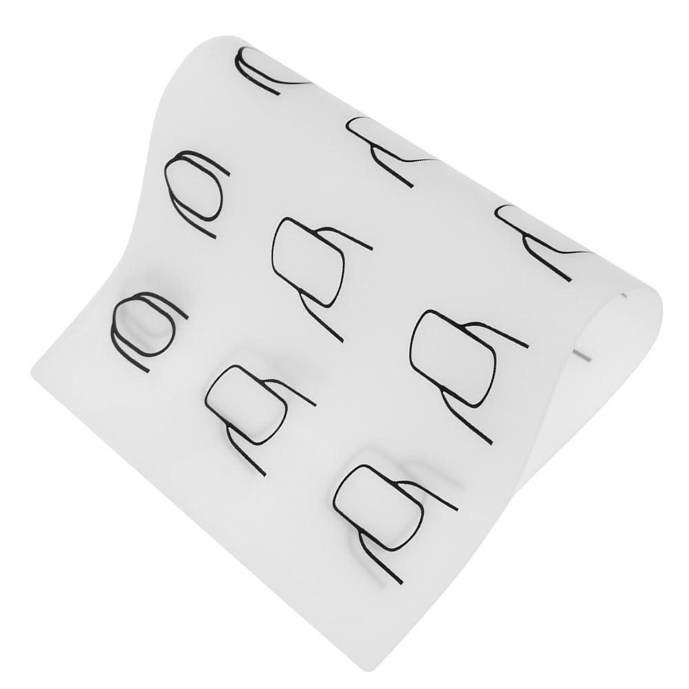 Women Silicone Nail Art Hand Pad Fingernail Coloring ?Mat Manicure Tools(B)