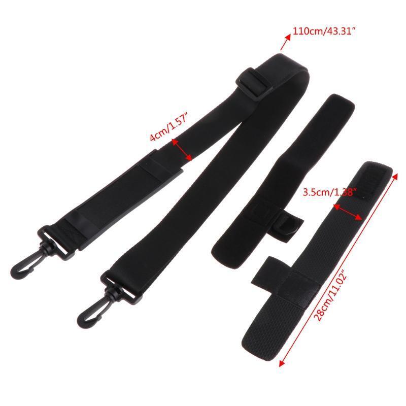Fishing Rod Carry Strap Sling Band Adjustable Shoulder Belt Travel Tackle Holder