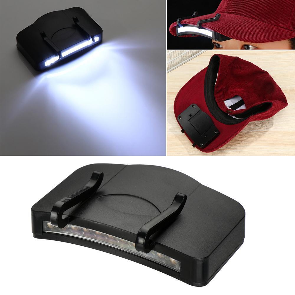 Clip Super Bright Night Fishing Flashlight Camping Lamp Cap Light Headlight