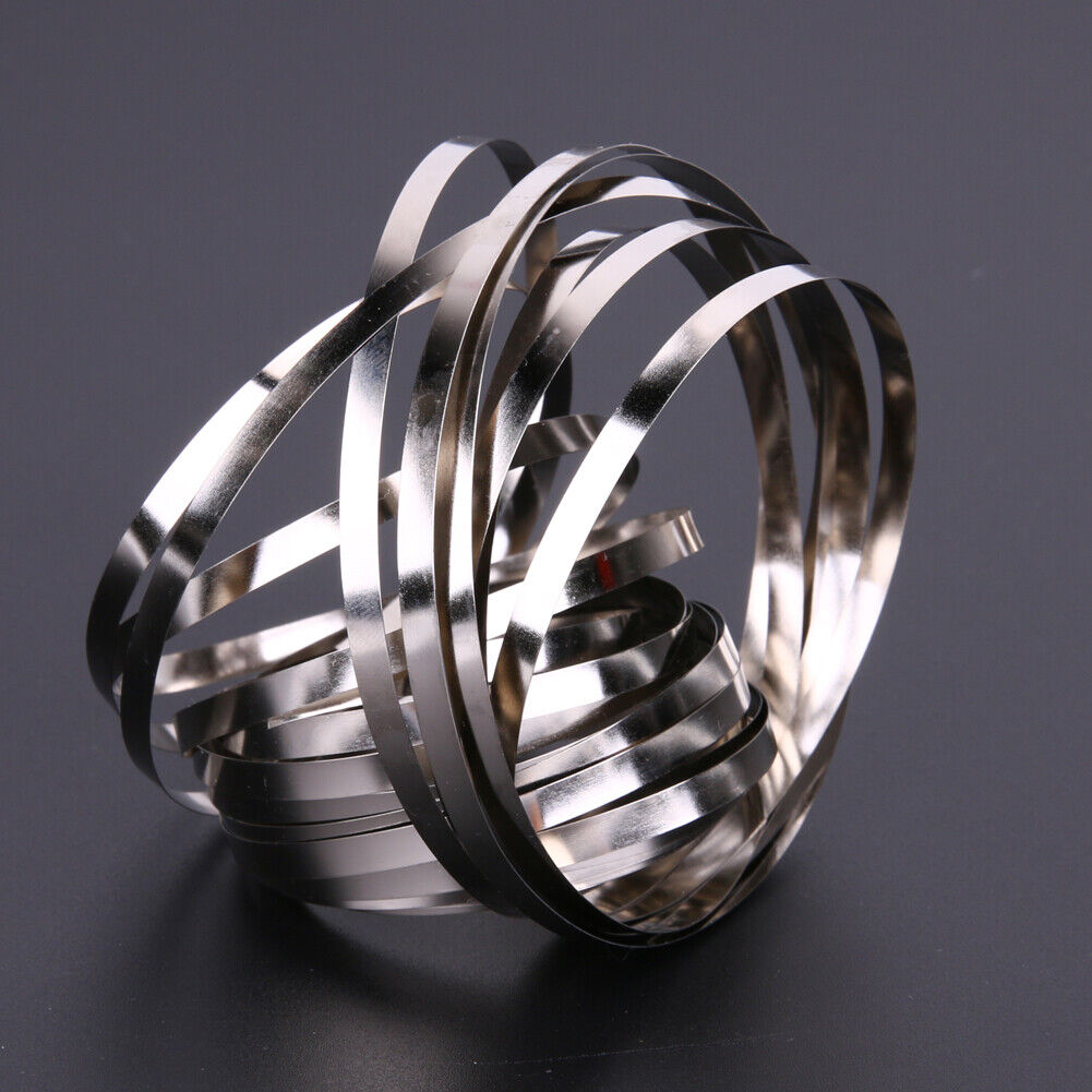 5M Ni Plate Nickel Strip Tape For Li 18650 Battery Spot Welding 0.12x4mm