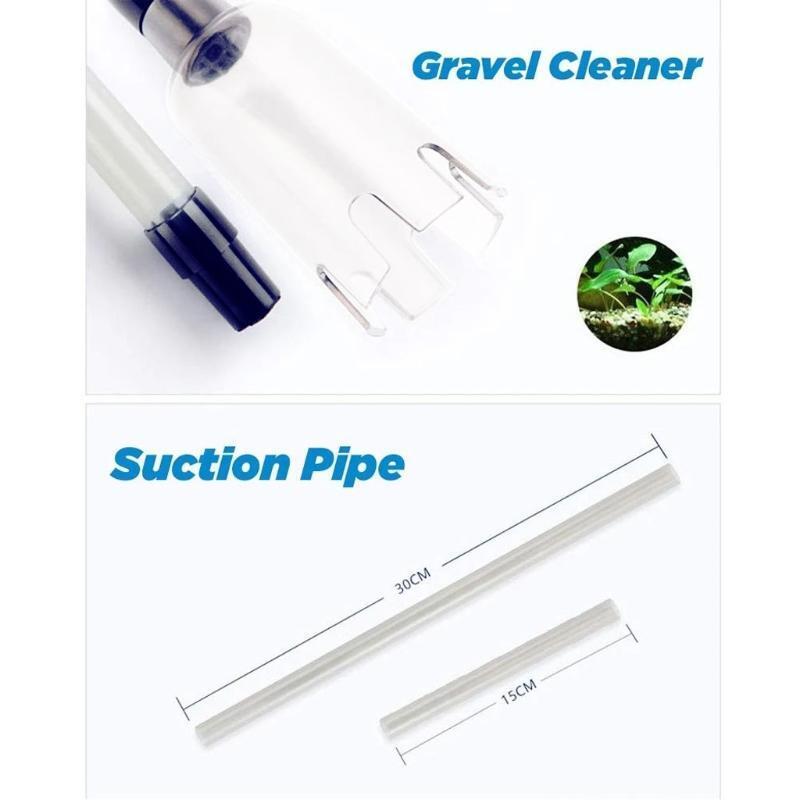 Electric Fish Tank Vacuum Cleaner Syphon Operated Gravel Water Filter Cleaner Sa