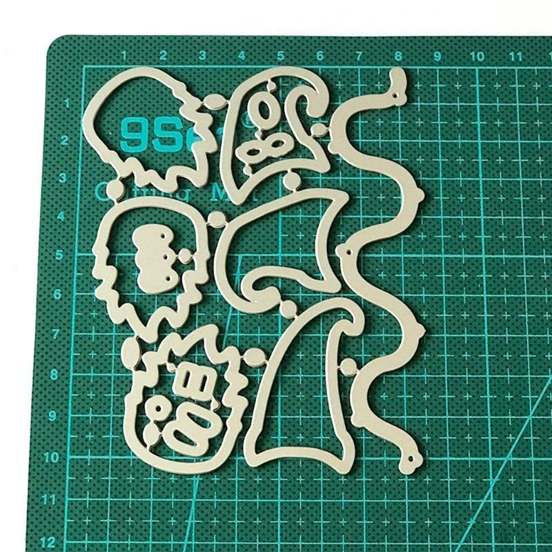 Christmas Gnome Pendant Metal Cutting Dies Stencil DIY Scrapbooking Album Paper