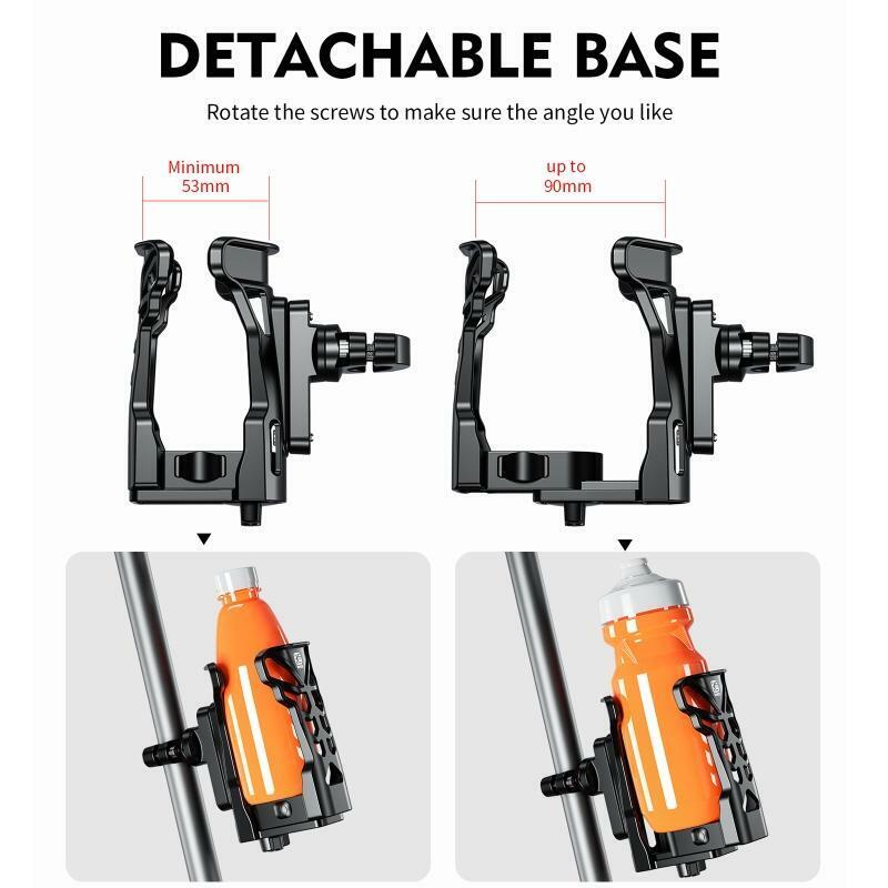 Heavy Duty Bike Water Bottle Holder with CR2032 Battery Powered Bikes Holders