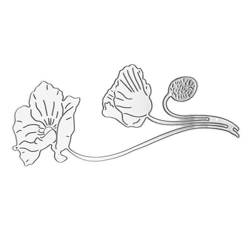 Lotus Metal Cutting Dies Stencil Scrapbooking DIY Album Stamp Paper Card