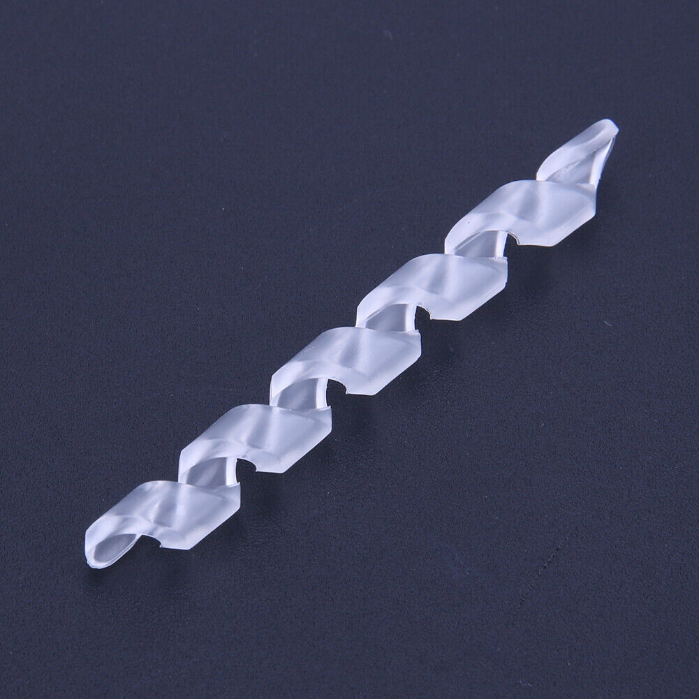 5pcs Bike Brake Cable Protector Anti-friction Bike Line Wrap(Transparent)