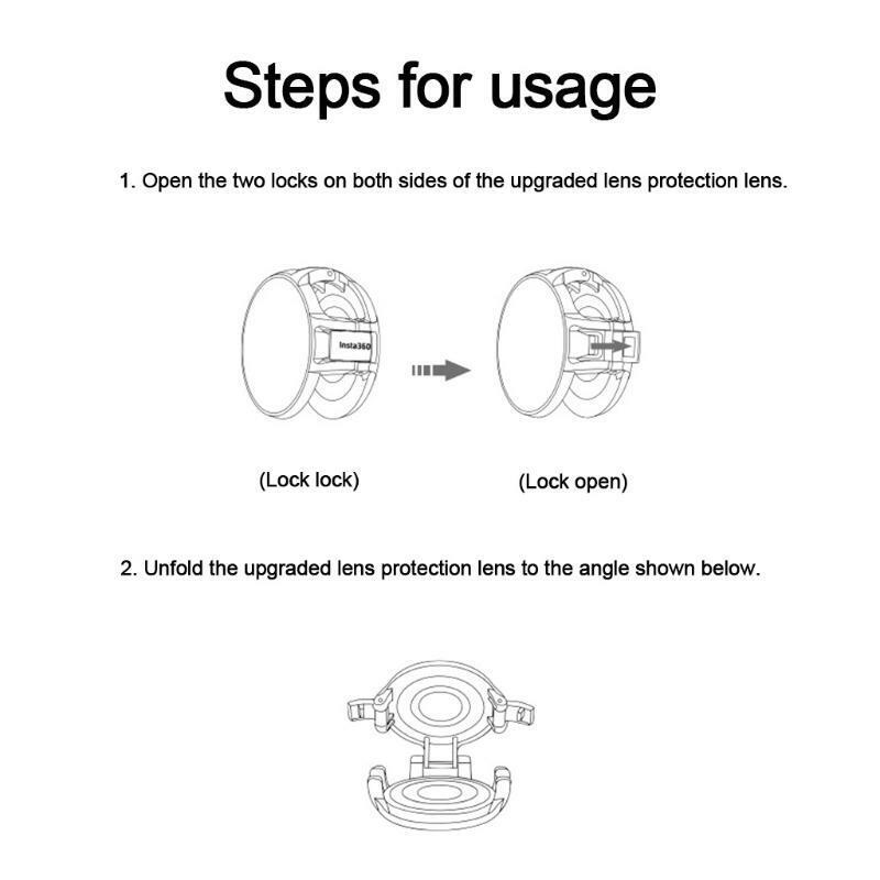 Compatible with ONE X2 Lens Protector Panoramic Lens Protector, Fit Lens Design