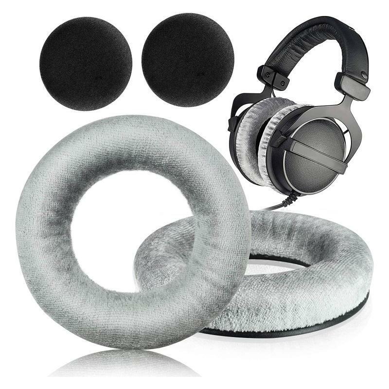 Premium Velvet Ear Pads for T5P T1 DT440 DT990 DT880 DT770 Earphone Ear Cushion