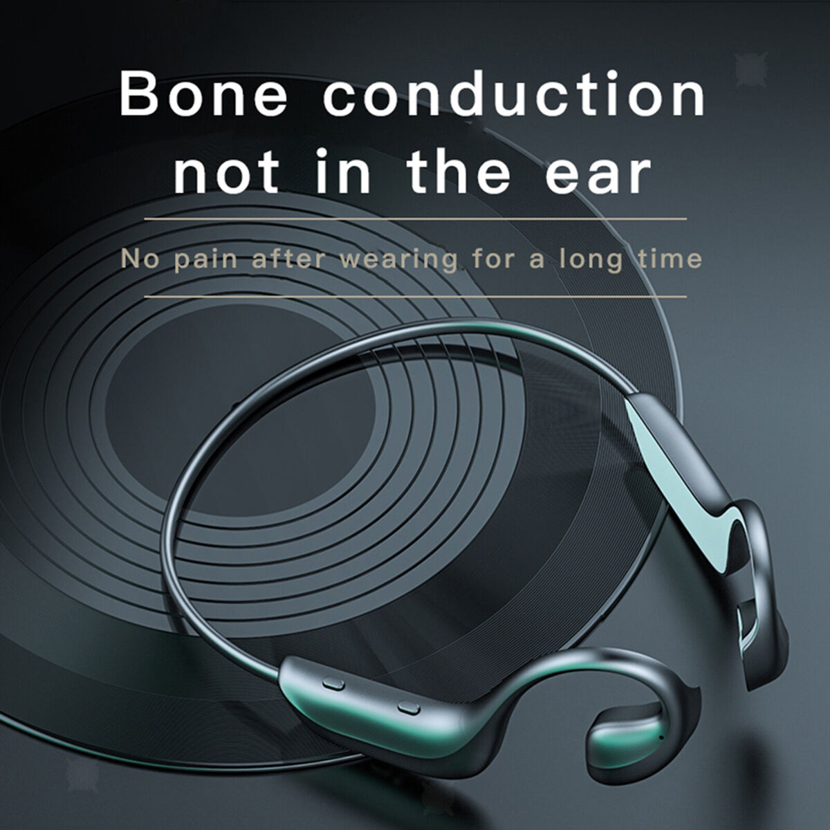 Ear   Conduction Headphones  5.1 HD Stereo Headset for