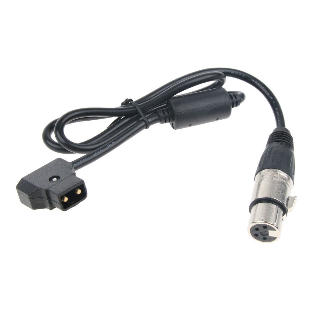 DC Coupler  Supply Cable Cord Wire -4PXLR for BMD  Mini Camera