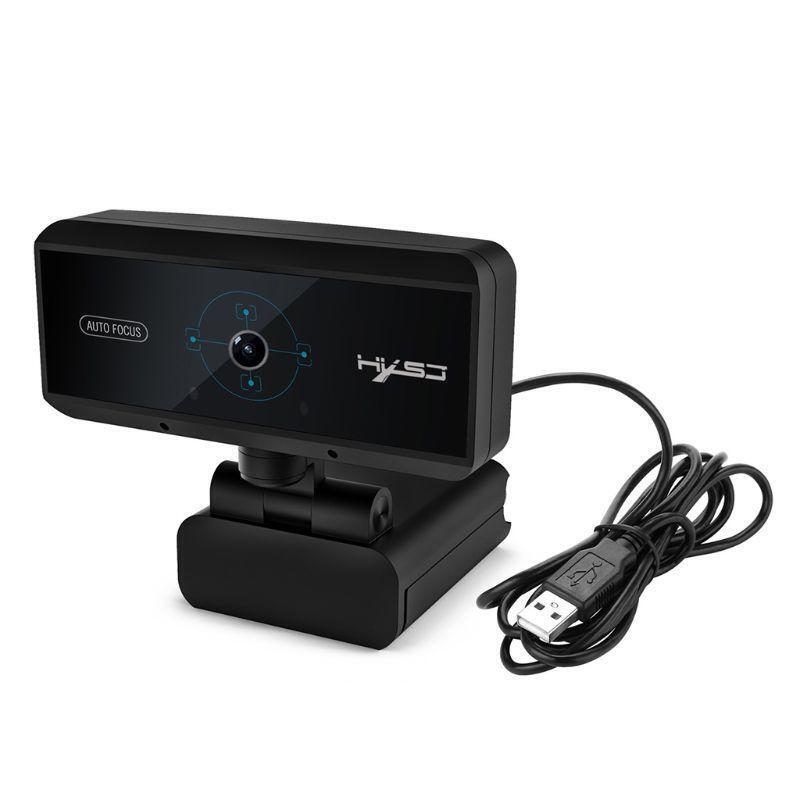 1080P 2Million Webcam with Microphone,Fast Auto Focus for Video Calling meeting