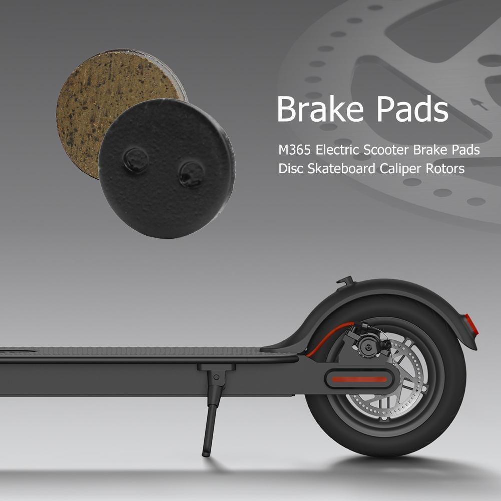 M365 Electric Scooter Brake Pads Disc Skateboard Caliper Rotors (Black)