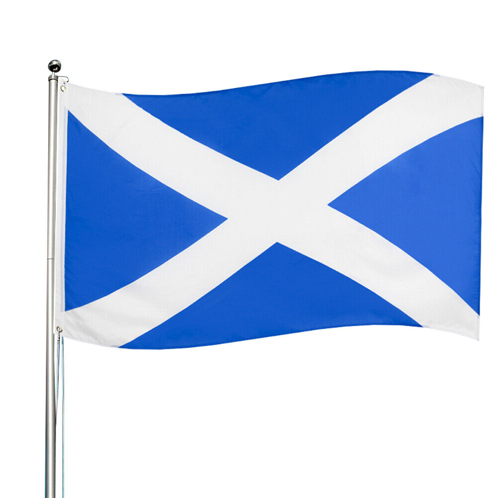 90x150cm Scotland Cross Flag Soccer Fan Saint Andrew Banner Saltire Pennant