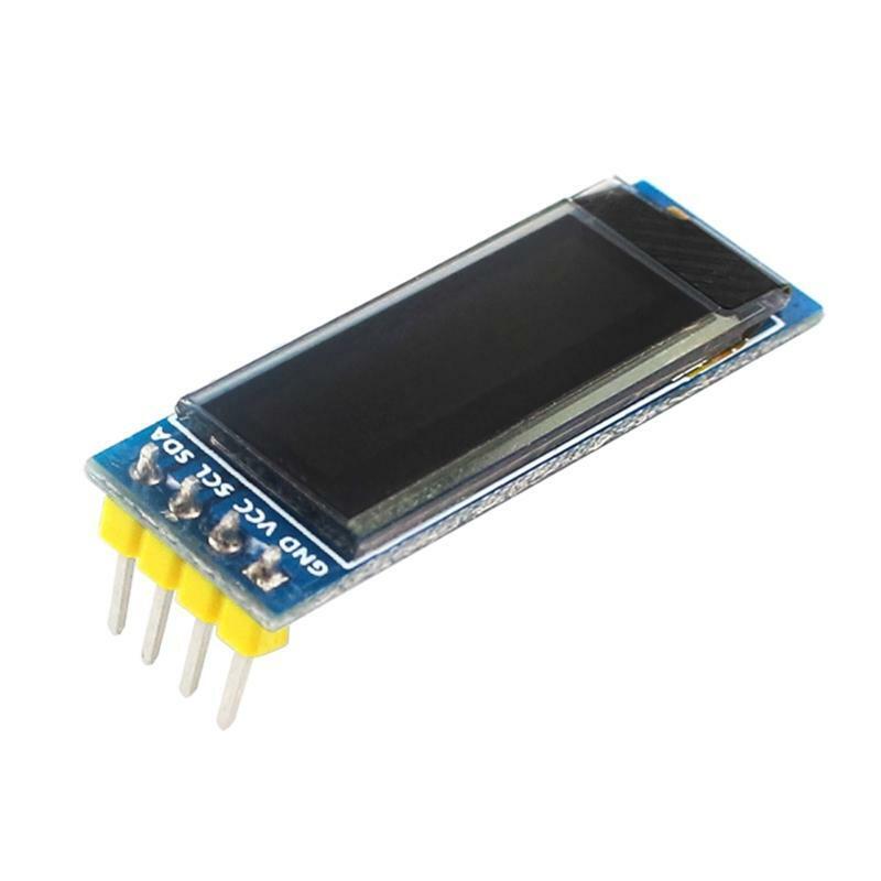 0.91 inch I2C IIC 12832 128x32 Pixel OLED LCD Display Board Module White Blue