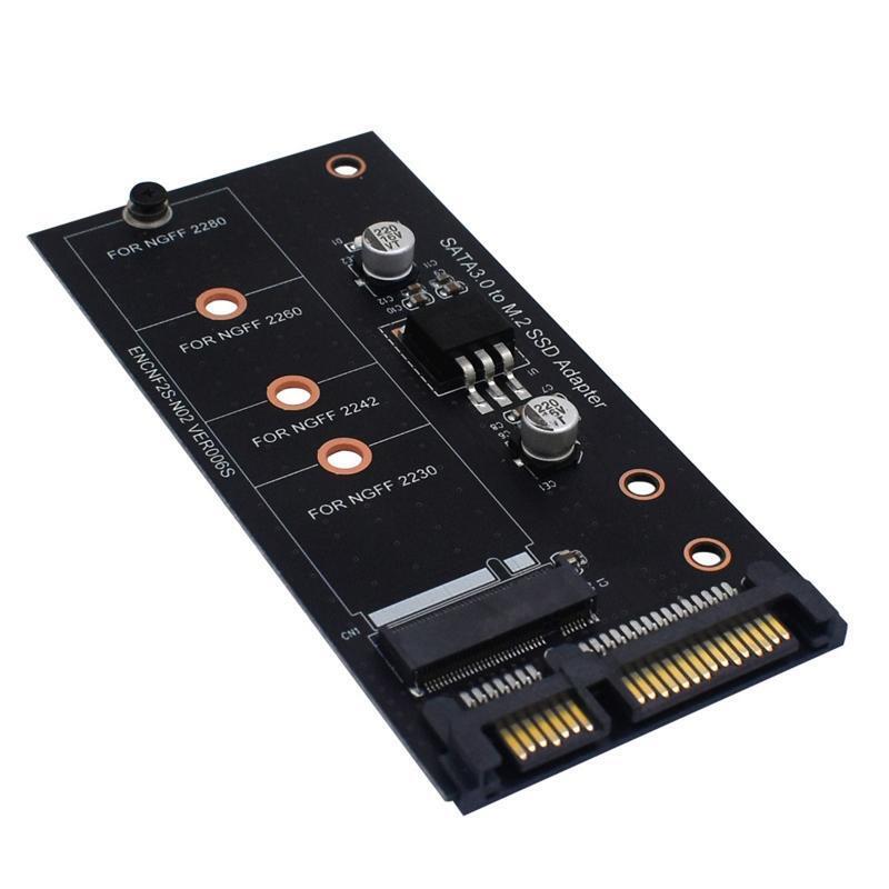 B Key Interface M.2 NGFF to Sata 3.0 22pin Adapter Board Converter 6G Fast
