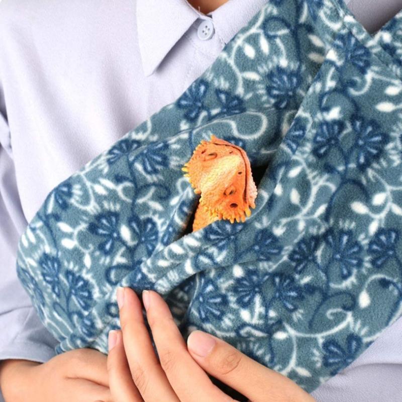 Pet Sling Carrier Warm Comfortable Hands-Free Sling Travel Bag Front Pouch