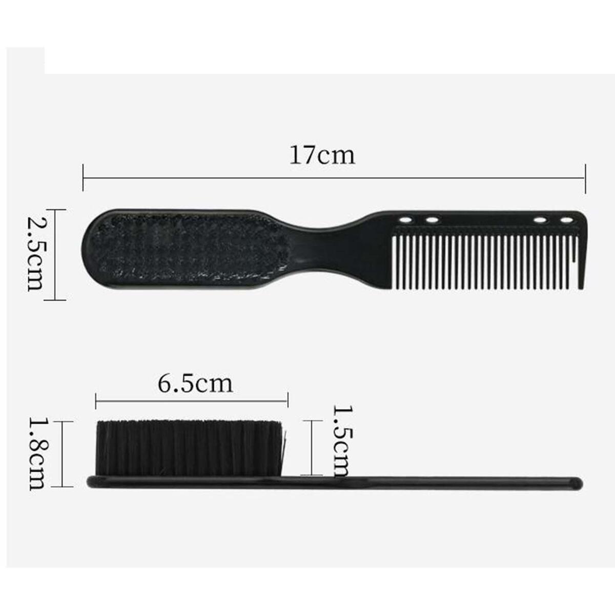 Barber Comb Brush Cleaning Brush Hair Styling Comb for Barbershops Salon