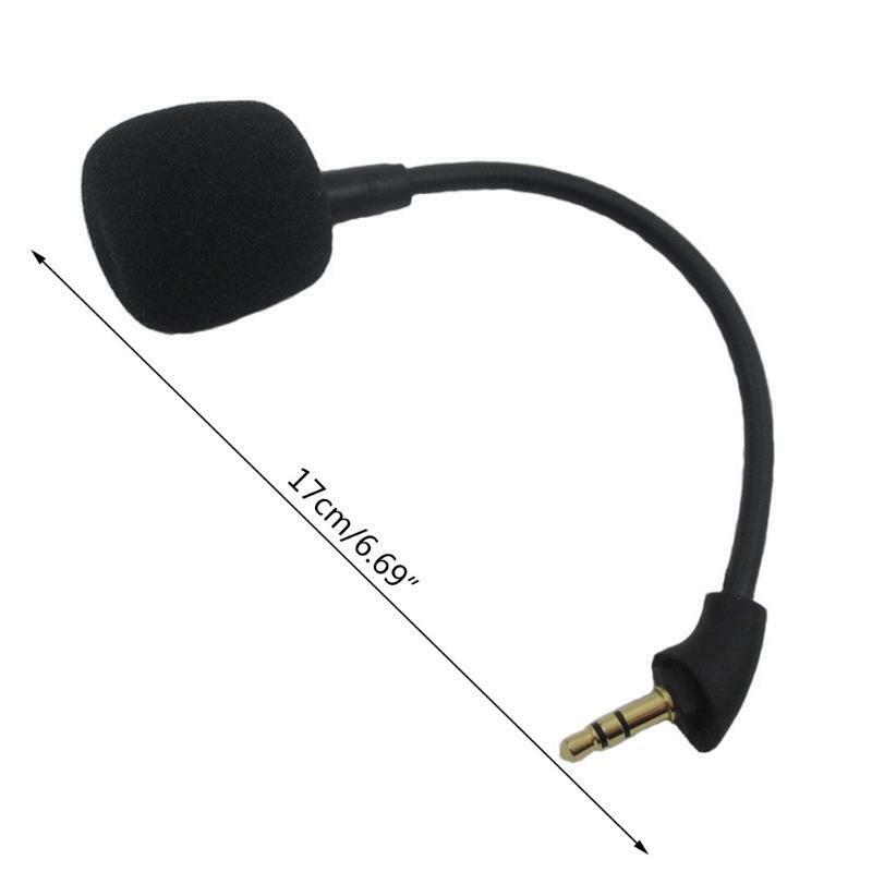 3.5mm Jack Microphone with Detachable Foam Cover for Hyper-x Cloud Mix