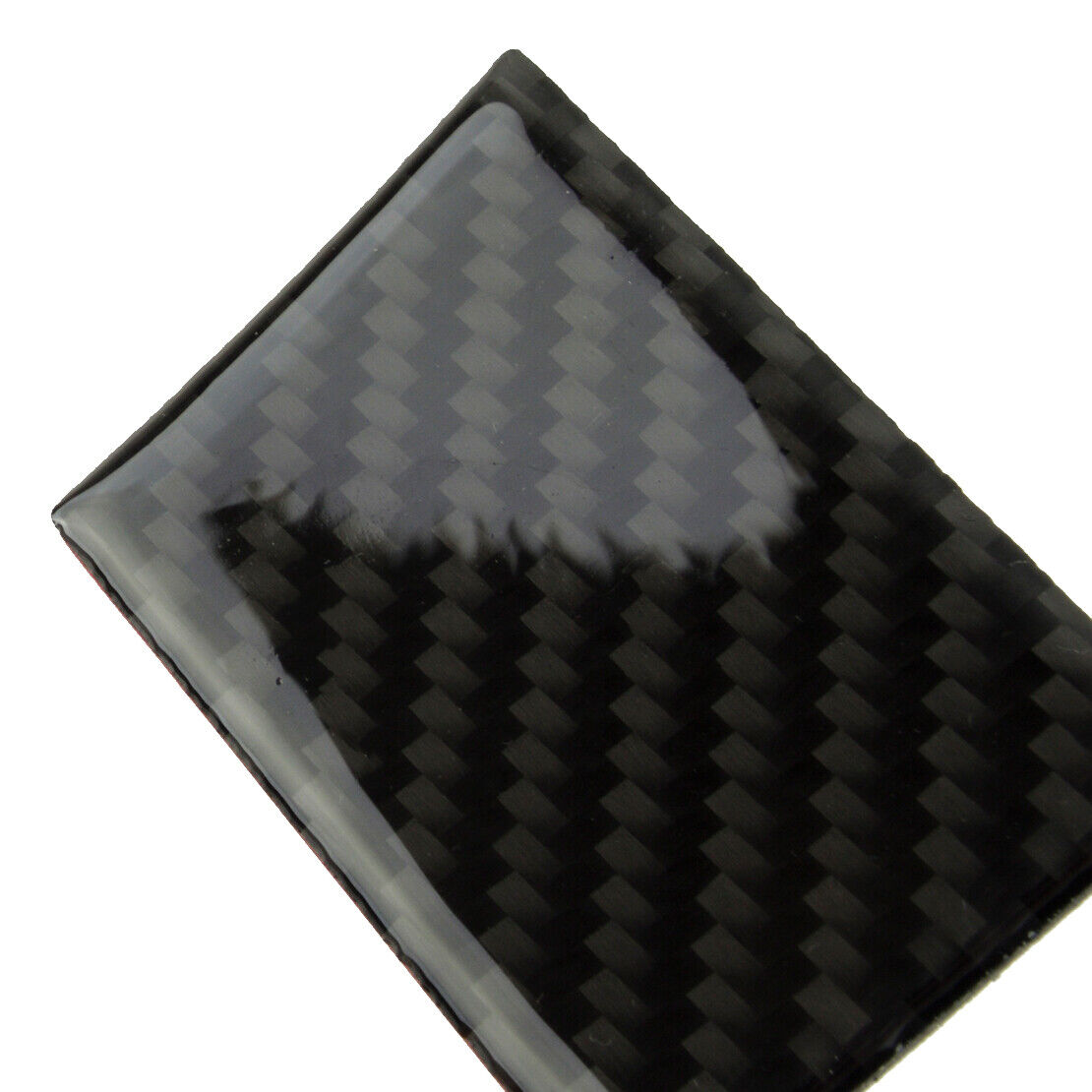 Black Carbon Fiber Charging Port Panel Cover Part Fit For Dodge Challenger 08-14