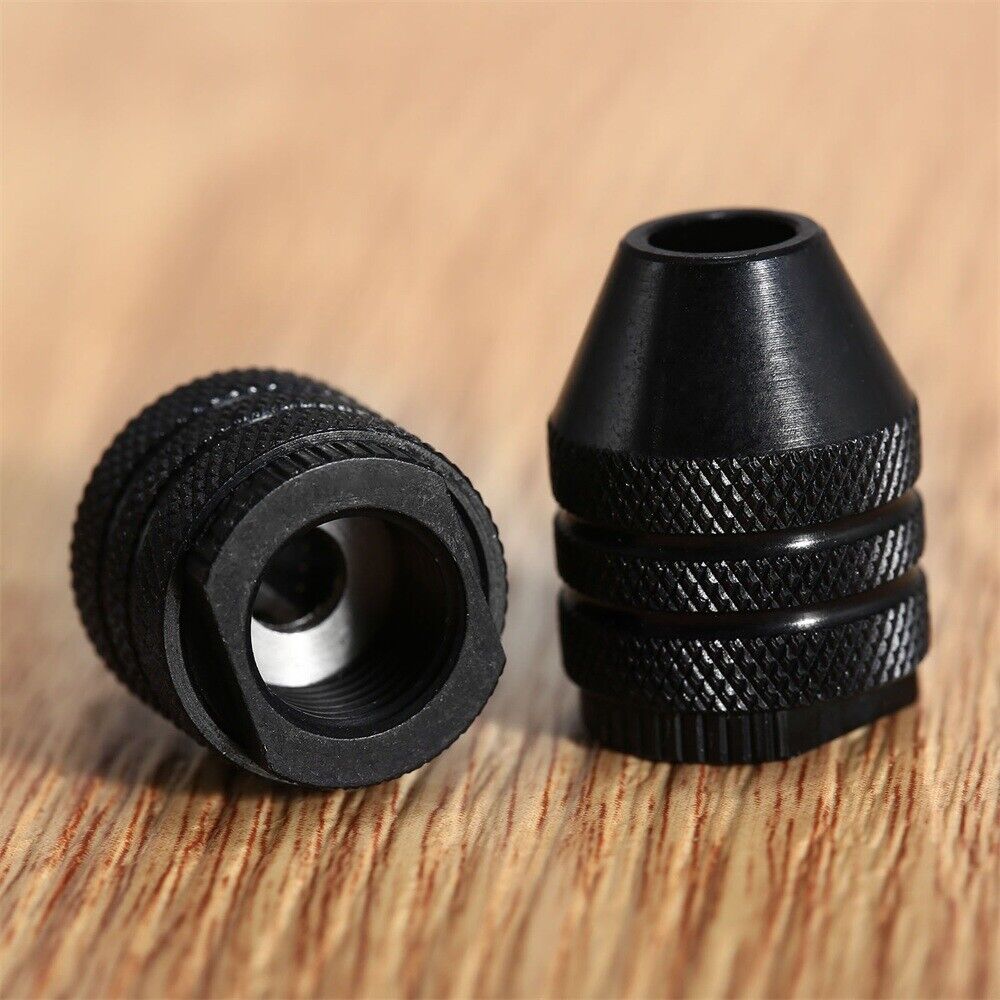 M8 0.3-3.2mm Quick Change Multi Chuck Keyless Grinder Rotary Tool Bit Short Tail