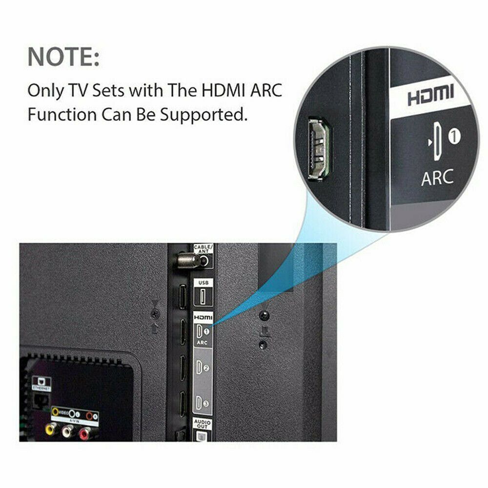 Return Channel Converter HDMI-compatible ARC Audio Extractor Digital to Analog