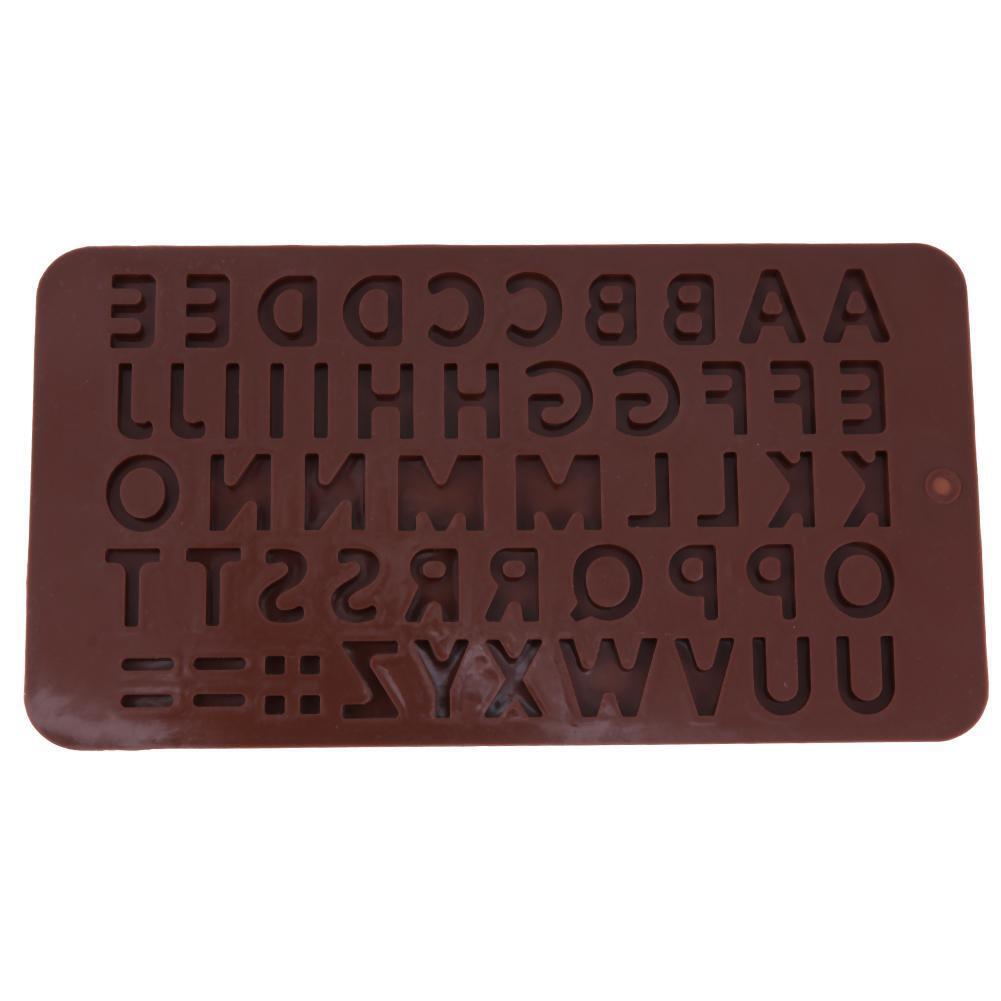 26 Alphabet Silicone Chocolate Mold DIY Fondant Cake Decor Jelly Mould