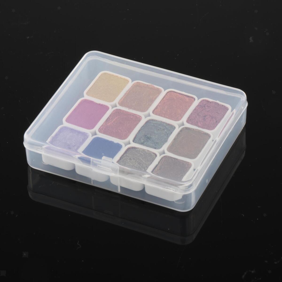 Nail Pigment Solid 12 Colors Pigment Powder Nail Art Powder for Beginners