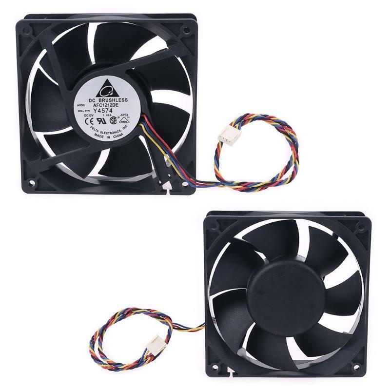 120x120x38mm Brushless DC 12V 1.6A PWM Server Cooling Fan For Delta AFC1212DE