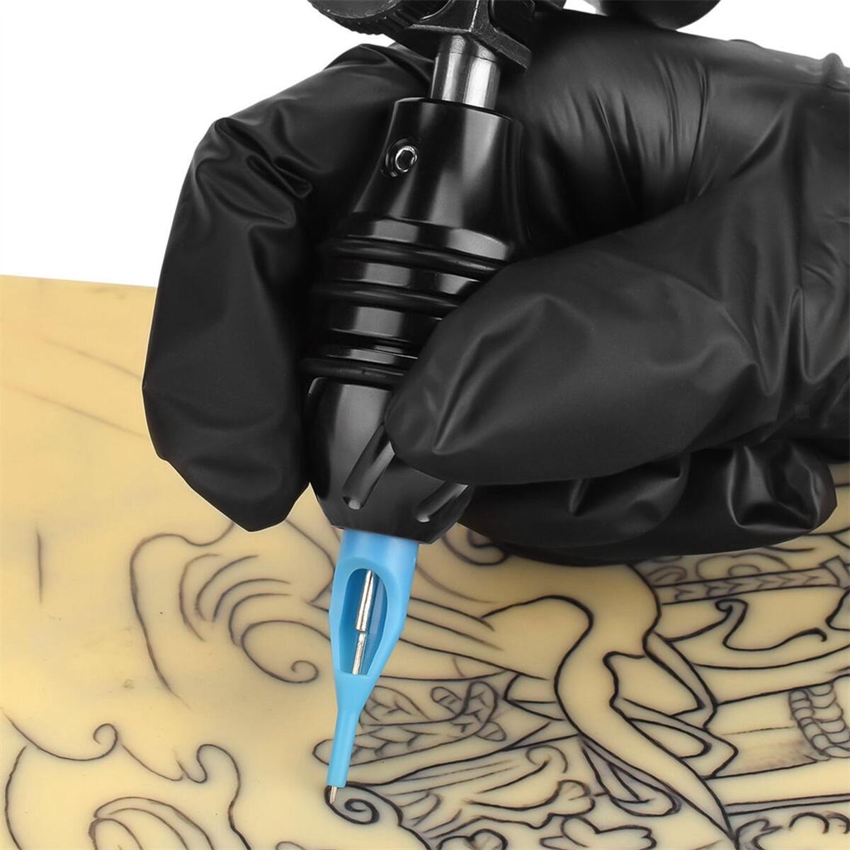 Self Locking Tattoo Grip 24mm Aluminum Alloy Non Slip for Salon Home Use