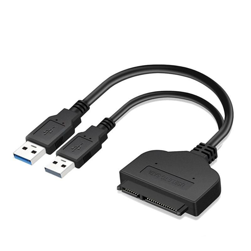 6Gb USB3.0 to Sata 3.0 Easy Drive Line Converter Spiltter w USB2.0 for 2.5" SSD