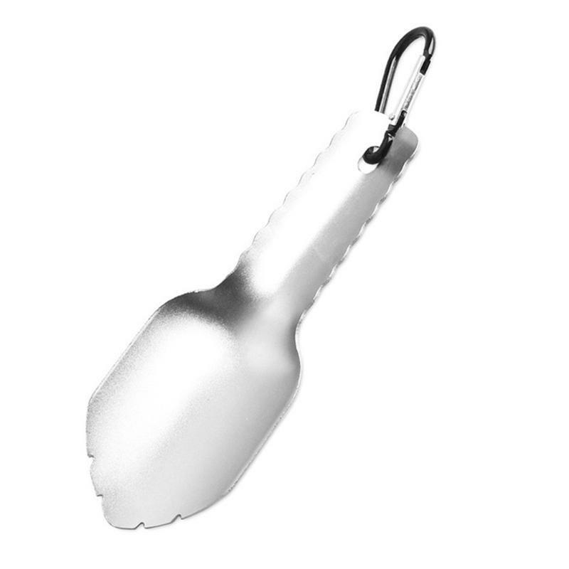 Aluminum Alloy Ultralight Mini Shovel Potty Hand Trowel Outdoor Camp Garden Tool