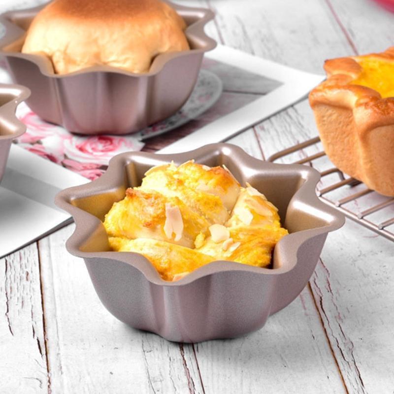 Octagon-Shaped Cake Pan Carbon Steel Easy to Use and Clean Gift for Baking Gift