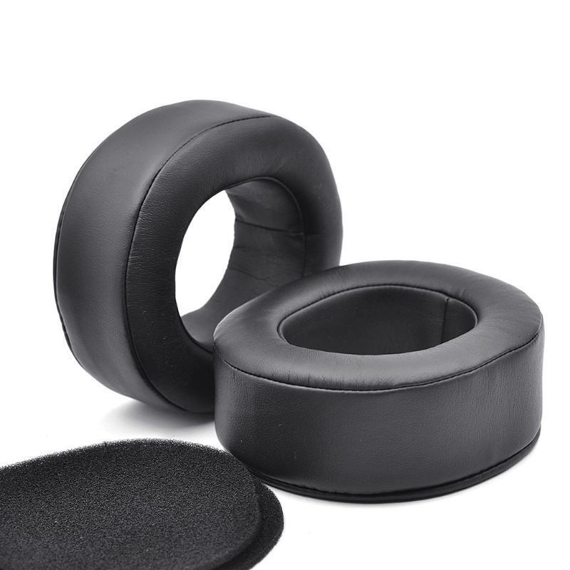 Earmuffs Replacement Sponge Foam Black for MDR-DS7500 Comfortable to Wear