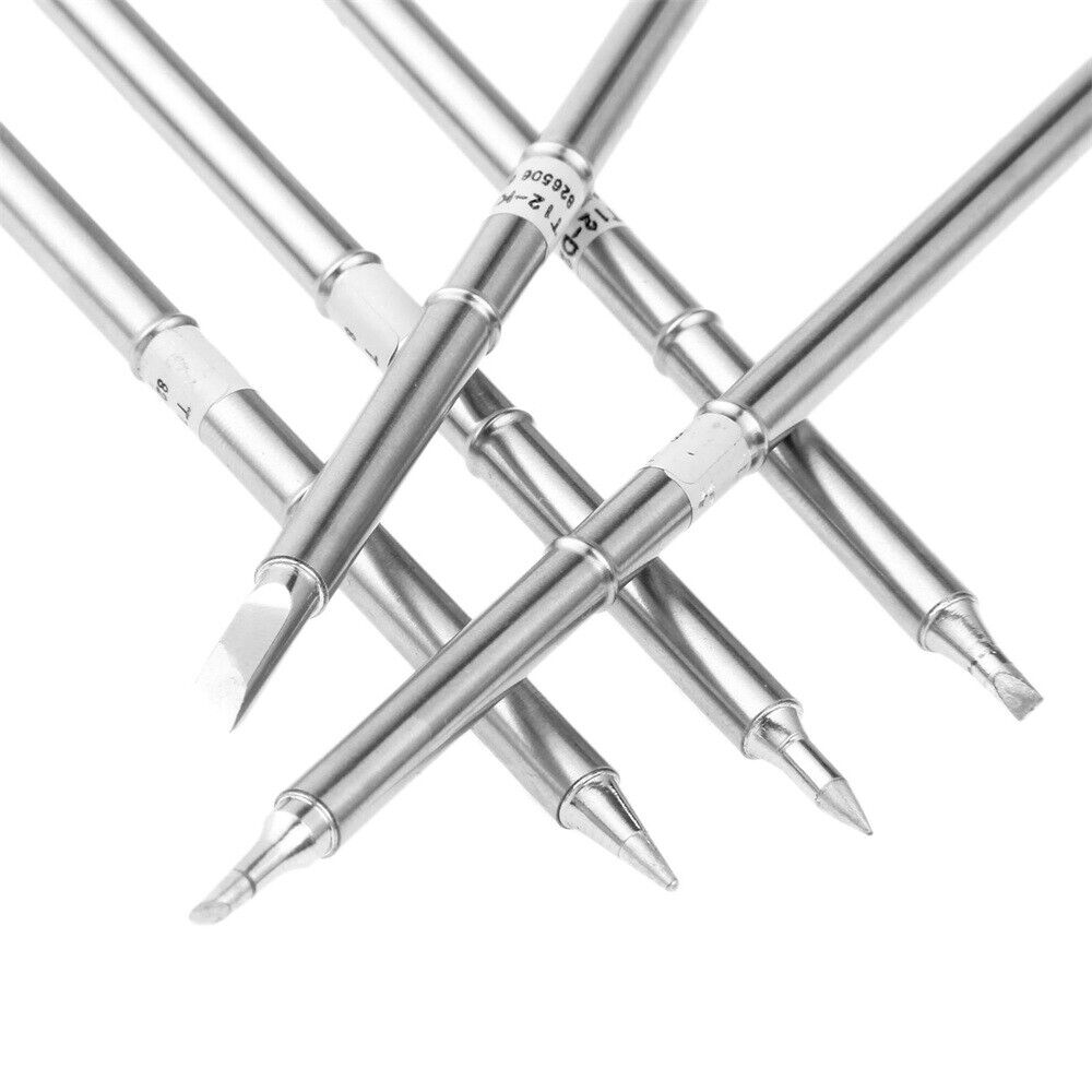 Replacement T12-BC2 T12-KF T12-D24 T12-IL T12-B2 Soldering Iron Tip Tool 5PCS