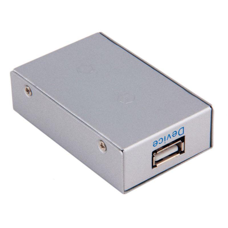 2 Ports USB 2.0 Auto Sharing Switch Hub Splitter Selector Switcher for Printer