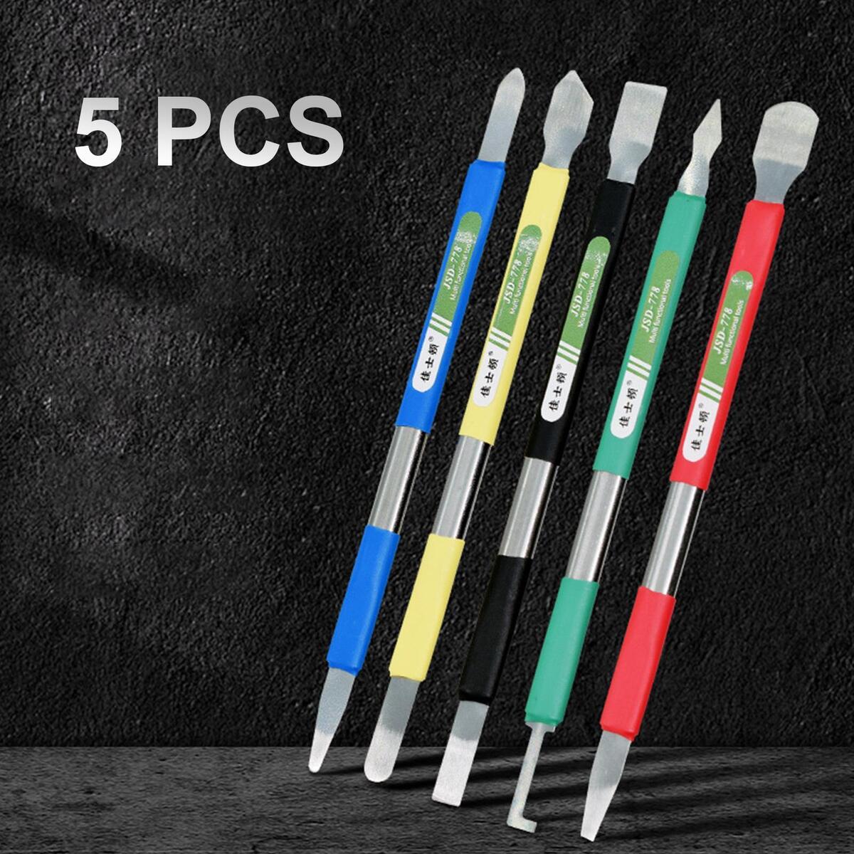 Prying Opening Repair Tool Kit Professional Metal Spudger Sets for Watch