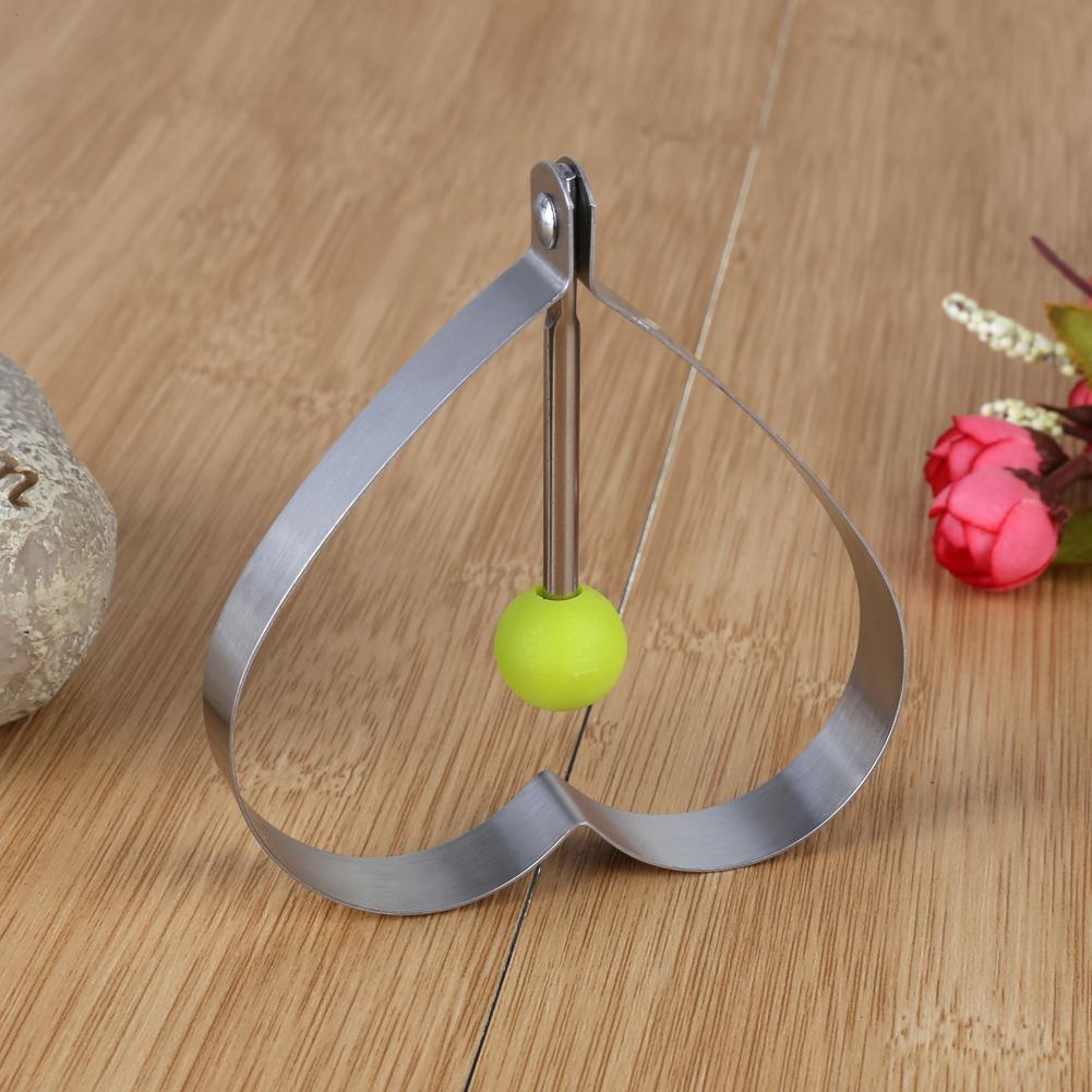 Stainless Steel Omelette Egg Frying Mold Love Round Star Mold 4Pcs/set