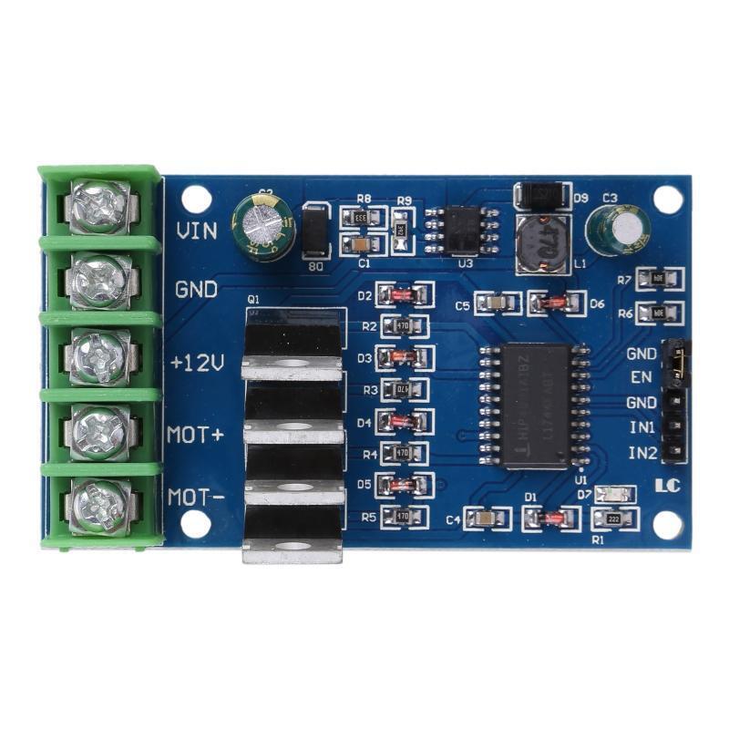 Motor Driver H-Bridge 170W Module 2-Channel PWM Inputs Forward Reverse Braking