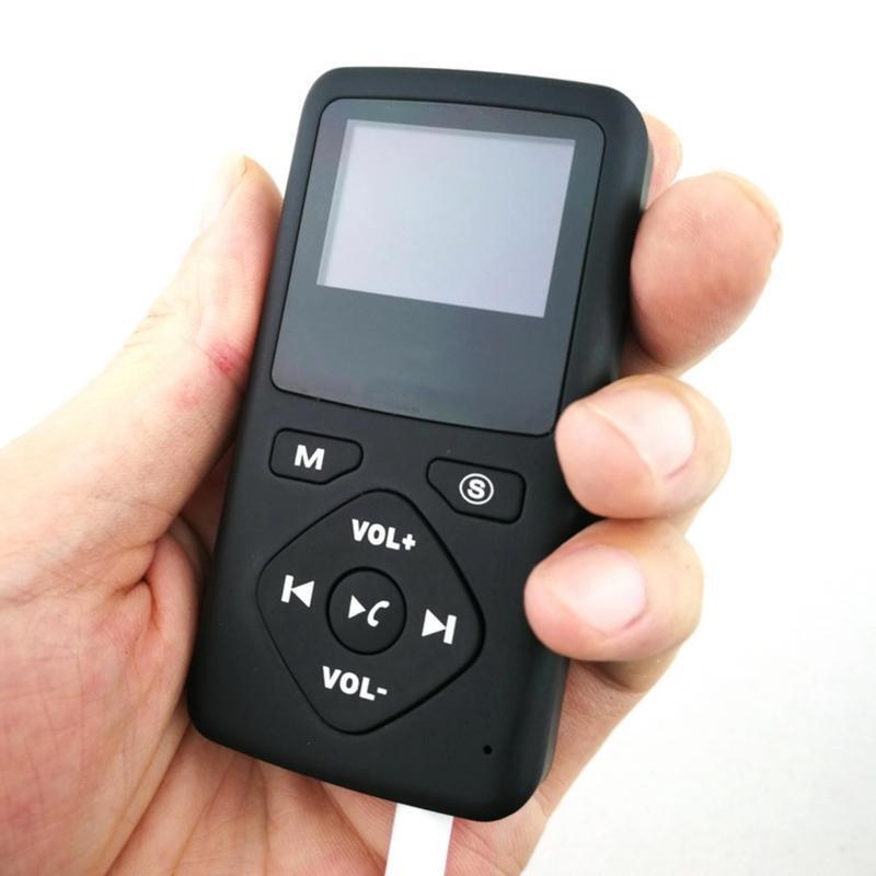 Personal Pocket FM Mini Portable Radio DAB Digital Radio Bluetooth-compatible