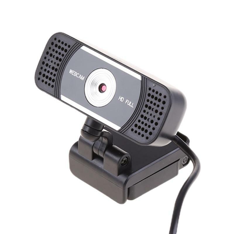 Webcam1080P USB Web Camera Built-in Microphone with Tripod for Laptop Video Call